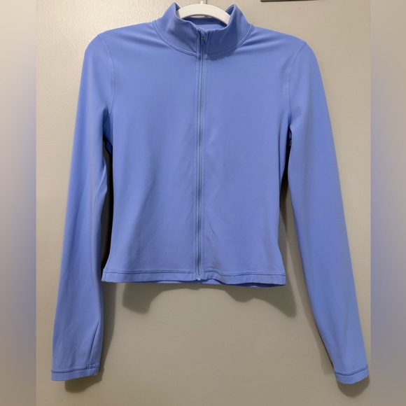 Aritzia | New BUTTER Limit Zip-Up | Dayflower Blue - Picture 4 of 8
